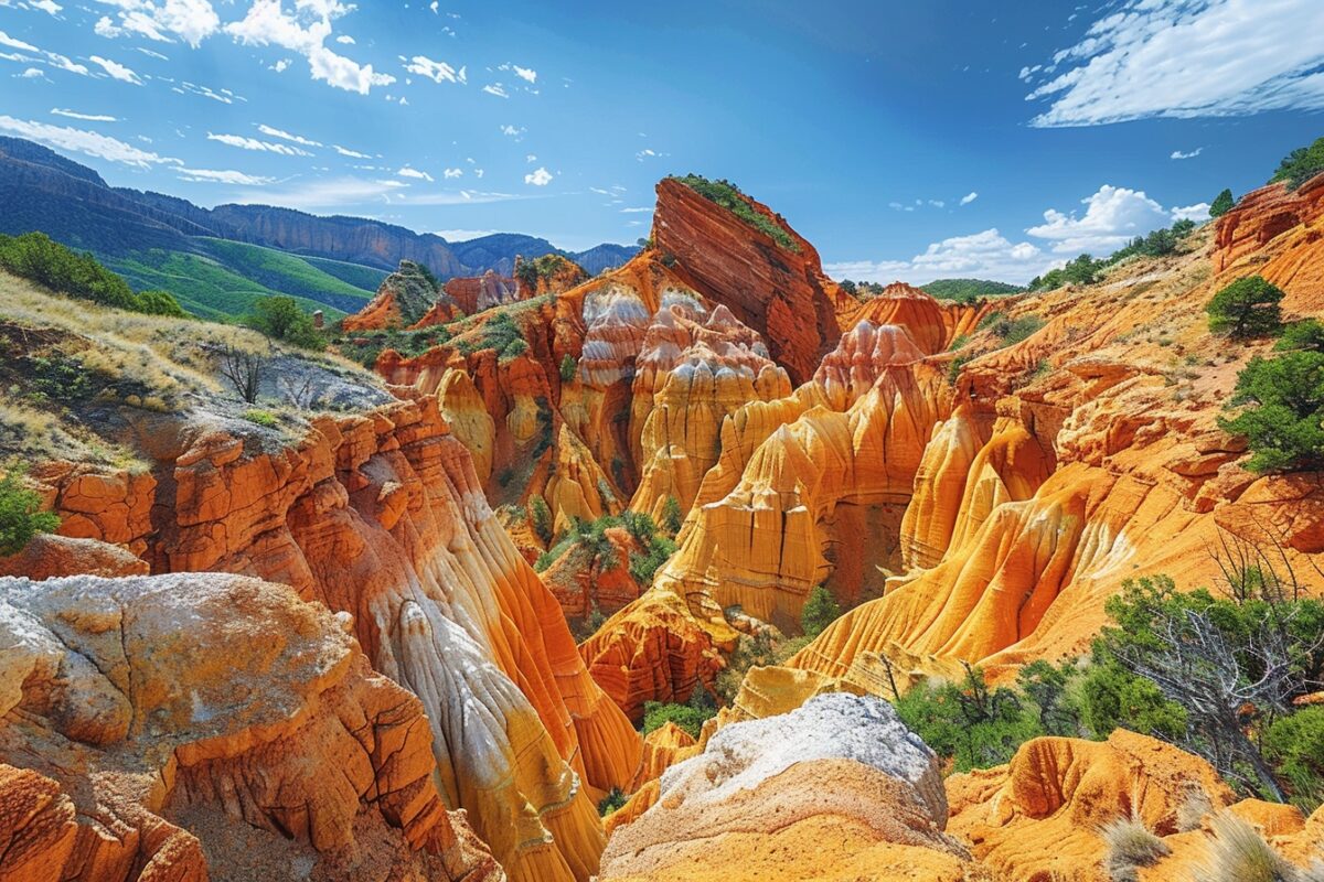 Visite du Colorado Provençal